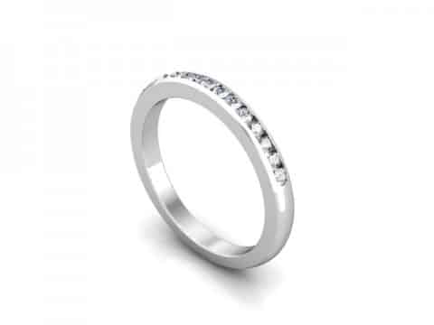 Diamond Wedding Band 1