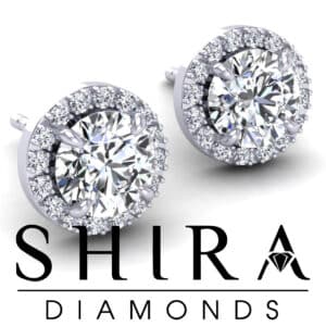 Halo_Diamond_Studs_at_Shira_Diamonds_in_Dallas_Texas