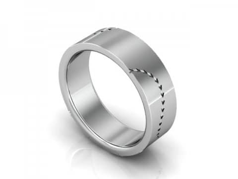 Mens Wedding Band 1