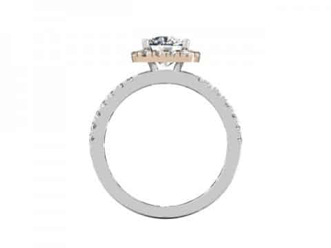 rose gold halo diamond ring dallas 3 (1)