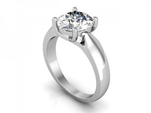 three carat solitaire dallas 1