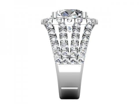 Wholesale Split Shank Diamond Rings 2