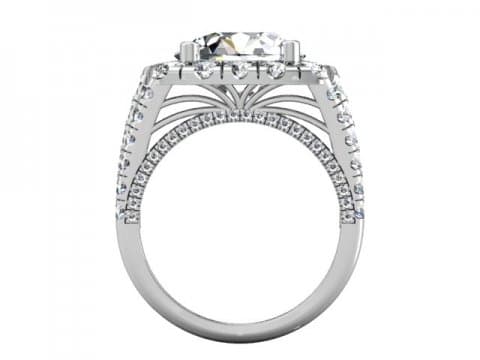 Wholesale Split Shank Diamond Rings 3